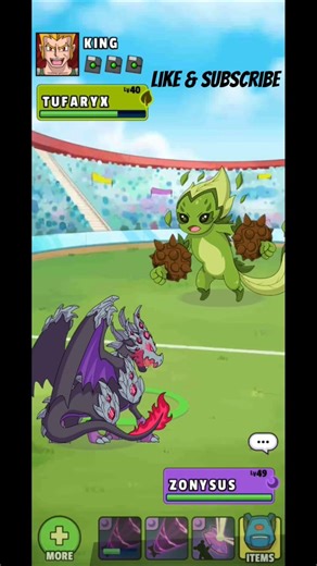 Dynamons fight 1 vs 3.... #viral #gaming #games #shortsfeed #gameplay #gamer #trendinggamer