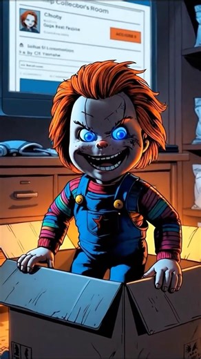 🪆He Bought a Rare Chucky—It Arrived With a Human Tooth|#viral #truestory #usa #horrorstories #scary