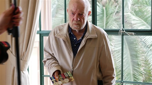 Vietnam veteran receives war medals after decades of being homeless in Newcastle