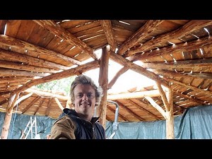 Off Grid Earthbag Workshop Part 67 Roof Sarking Boards