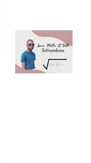 Welcome to Learn Maths Lit with Sithembiso!