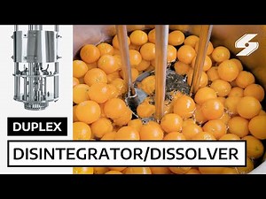 Duplex - Disintegrator/Dissolver from Silverson Machines