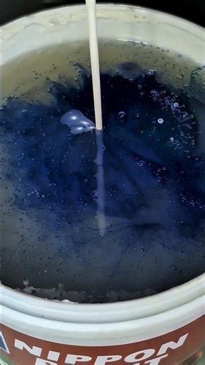 Teal Blue Shade 🌊 Smooth Blend Satisfying Color Mixing 🎨