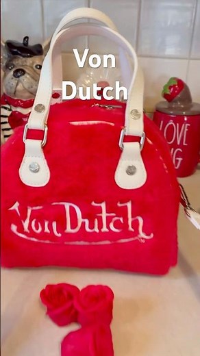 VON DUTCH HANDBAGS BOWLING BAG & SHOULDER BAG #vondutch #tjmaxxdesignerhandbags