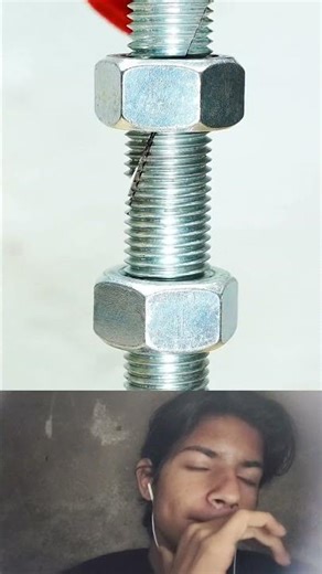 how to screw a broken nut 👈 #shorts #viral #reaction #durgeshgyan1.0