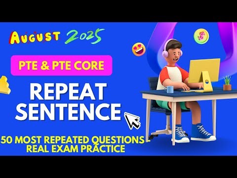 🔥 50 PTE Repeat Sentences Practice 2025 | Real Exam Questions | Daily Speaking Practice |