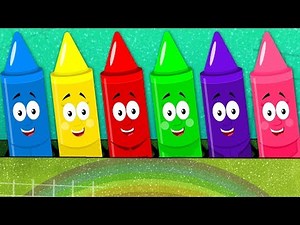 Crayons Colors Song | Learn Colors | Nursery Rhymes Songs For Kids | Baby Rhyme