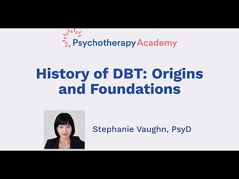 History of DBT: Origins and Foundations