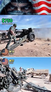 6K views · 64 reactions | WWII M114 vs Modern M777 US Howitzer Evolution Cost Per Shot #technology #usa #usareels #broll #usa #militarylibrary #airforce #foryouシ #tech #MilitaryTech #aircraft #viralposts #reelsvideoシ #fypシ゚viralシ2025fyp #fyp #asmr #tank #fblifestyle | Military Library | Facebook