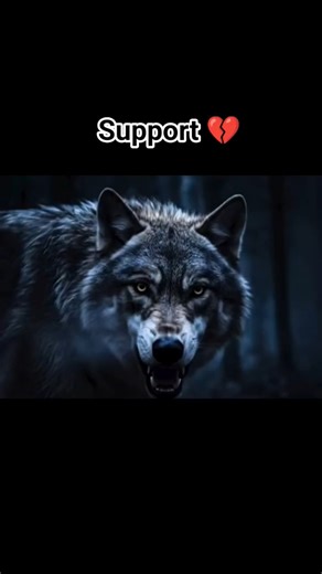 wolf 😱 support me 😔#world #facts