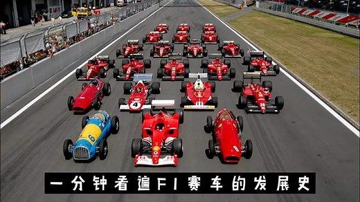 一分钟看遍F1赛车的发展史