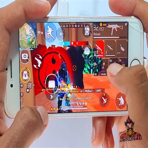 Iphone 6s in Br rank Free Fire full Handcam gameplay 🔥 #freefire #mobilegame #ProGameplay #FreeFireGameplay #FreeFireMax #mobilegames | Mr.SOIKOT FF