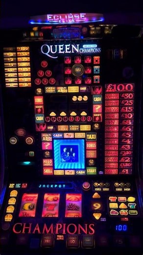 PT2 OF 3. QUEEN WE ARE THE CHAMPIONS FRUIT MACHINE £100 CASHPOT JACKPOT.