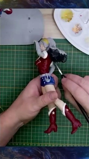 Super Woman and Wonder Woman 3D Paint part 4