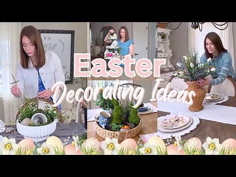 Best Easter Decorating Ideas🌷 | 3 Tablescapes + Living Room & Tiered Tray Styling Over the Years