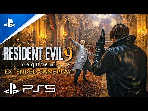 RESIDENT EVIL 9 REQUIEM Full Gameplay Demo 1 HOUR 4K