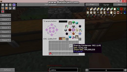 Minecraft ProjectE EMC Duplication GlitchExploit