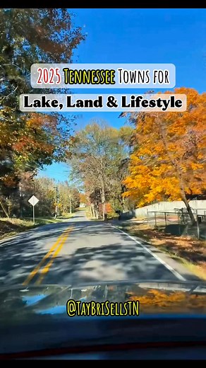 Here are the Middle Tennessee towns that offer more space, more scenery, and more life 👇 ⠀ 🌊 Hendersonville — The “City by the Lake” ⛵ Lakefront living, recreation, parks, shopping, and Nashville access — 25 mins away. ⠀ 🌳 Gallatin — Small-town charm Old Hickory Lake views Affordable, peaceful, and growing — with history and water views. ⠀ 🚜 Lebanon — Country feel, growing community, great value Wide-open land, charming downtown, and easy Nashville commute. ⠀ 🌾 Dickson — Scenic land, rollin