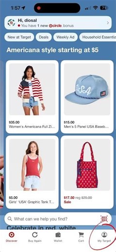 How to contact target customer service thru Chat using the App?