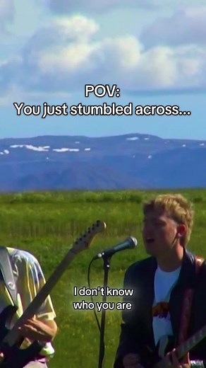 The birds were a paid actor btw🕊🕊🕊 #iceland #reykjavik #indierock #poprock #newmusic #band #nature