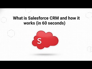 What is Salesforce CRM and how it works (in 60 seconds)