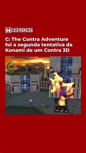 O PlayStation teve CONTRA também, você lembra #PS1 #Konami #PlayStation #Contra