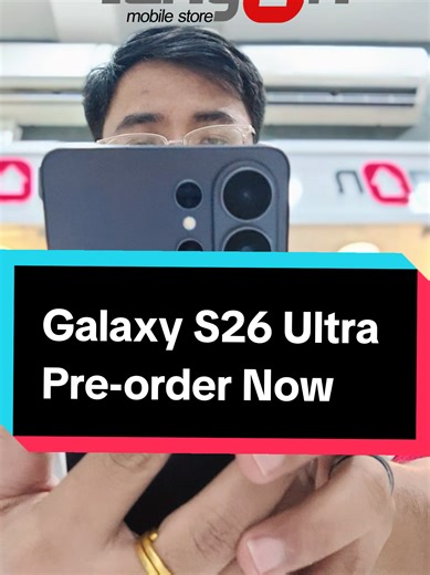 ကမ္ဘာ့ပထမဆုံး Built-in ပါဝင်လာတဲ့ Privacy Display Experience နဲ့အတူ ပိုမိုဆန်းသစ်တဲ့ Design နဲ့ အသစ်ထွက် Galaxy S26 Series ကို ရန်ကုန်မိုဘိုင်းစတိုး(ပင်ရင်းဆိုင်) မှာ Pre-order တင်ပြီး (၈)သိန်းကျော်အထိ တန်ဖိုးရှိတဲ့ Pre-order လက်ဆောင်တွေကို ပိုင်ဆိုင်လိုက်ပါ။ 🥳✨ #Samsung ရဲ့ #GalaxyAI အဆန်းသစ်ဆုံးအဖော်မွန် Galaxy S26 Series ကို ဖေဖော်ဝါရီလ (၂၆)ရက်နေ့ကနေ မတ်လ (၁၇)ရက်နေ့အတွင်း မှာယူသူတိုင်းအတွက် - 🎁 (၈)သိန်းကျော်တန်ဖိုးရှိ Double Storage လက်ဆောင်အပြင် အထူးအခွင့်အရေးတွေဖြစ်တဲ့ 🎁 (၆) လ အတိုးမဲ့ အ