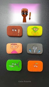 767K views · 6.9K reactions | GUESS which Sprunki character will come out of the cubes #colormixing #sprunki #colorfulmixing #art | Color Palette | Facebook