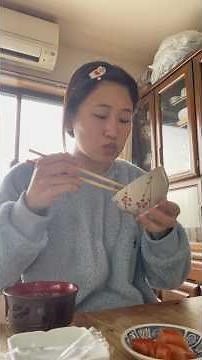 実家での健康朝ごはん🍚#和食#朝ごはん