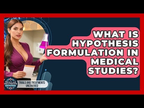 What Is Hypothesis Formulation In Medical Studies? - Trials and Treatments Uncovered