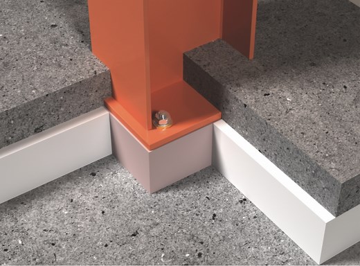 Column Base Thermal Bridging Solutions | Armatherm UK