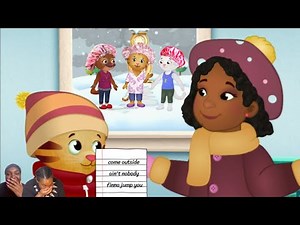 i edited a daniel tiger episode in the middle of a winter snowstorm (requested)