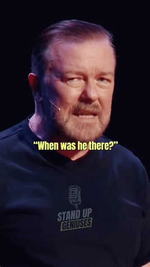 Bumping into someone from Reading #rickygervais #reading #standup