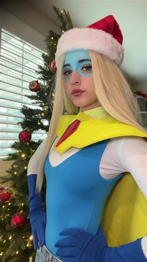 have a wonderful christmas eve everypony #dispatchgame #dispatchcosplay #blondeblazer #christmascosplay #cosplayergirl