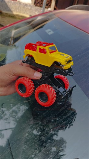 Remote control big toy car unboxing and glass ramp racing. #remotecontrol #shorts #rc