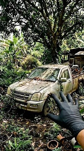 Isuzu D-Max Restoration! จากรถสวนเก่าๆ สู่สัตว์ร้ายสีเขียวเหนี่ยวทรัพย์! ปั้น D-Max ด้วย AI 🦖💨