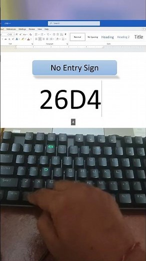 That Symbol You Can't Find? Try This #wordshortcuts #lifehack
