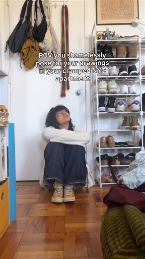 POV you make your own references for drawing #art #artist #sketch #drawing #illustration #ink