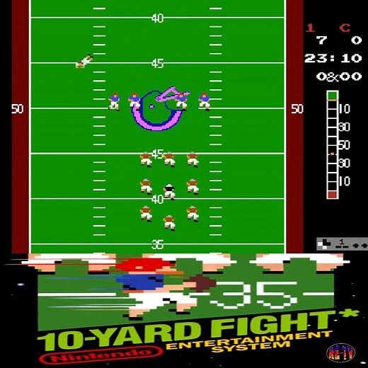 10 Yard Fight | NES | 1985 | Retro-Entertainment TV