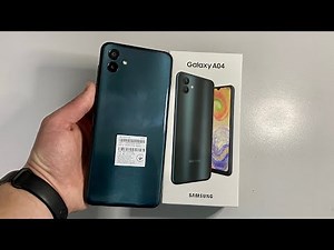 Unboxing Samsung Galaxy A04 Green (SM A045)