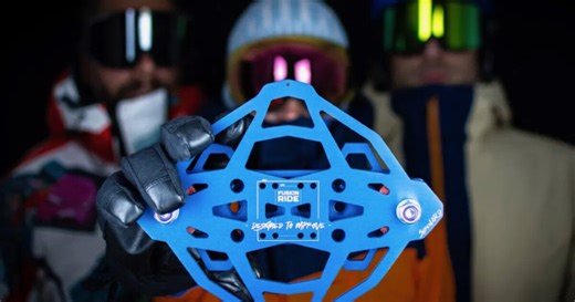 Snowboard suspension system makes for smoother, faster carving