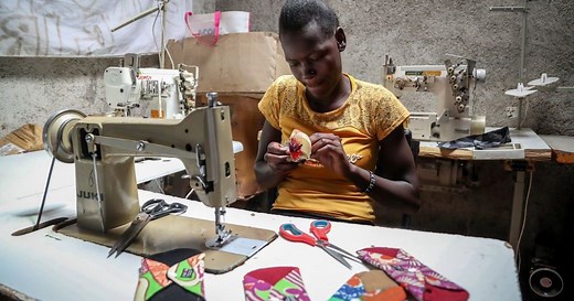 Kenya: Meet Mombasa disabled women who earn a living sewing reusable sanitary pads | Africanews