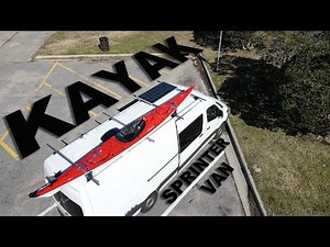 Loading a kayak on a van