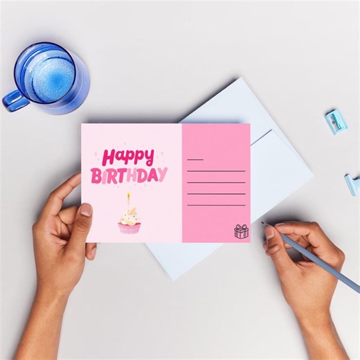 Happy Birthday Card Printable - Etsy