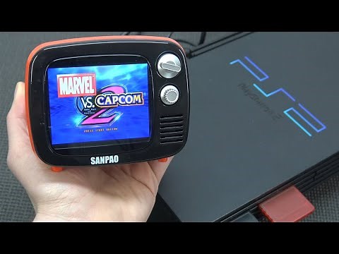Playstation 2 Portable Retro Mini TV 😎