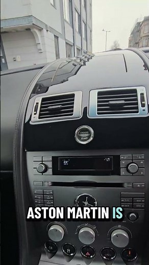 First look at the interior of one of the most famous GT cars... Aston Martin DB9