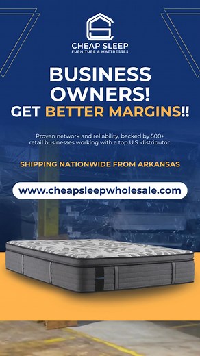 FREE FREIGHT for New Customers! Get the best name-brand mattresses at overstock wholesale pricing, shipped anywhere in the U.S. Join the fastest-growing mattress partner network — register today and experience the best partnership in the industry. | Cheap Sleep Wholesale