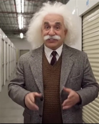 Even Einstein knows how smart it is to use self-storage for organization. | Stone Spring Storage | Facebook