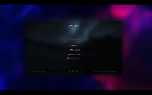 【CMLauncher】CM客户端推出全新启动器！