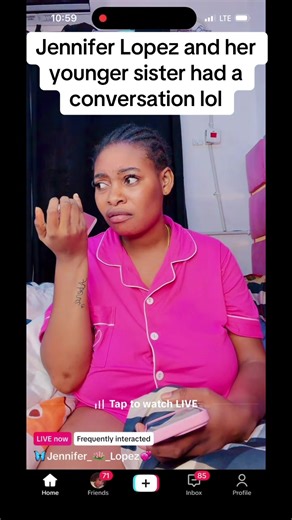 Jennifer Lopez and Her Sister's Fun Conversation